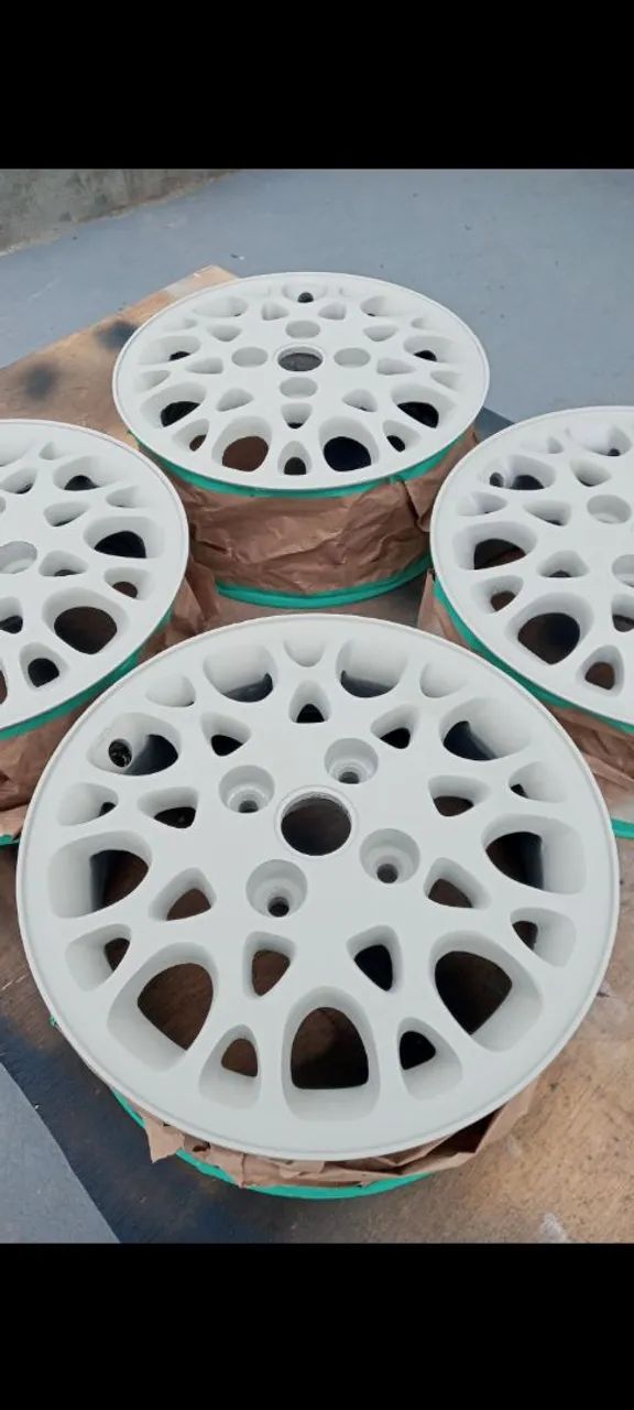 Aro 13 Colmeia Fiat Alumínio Palio - Foto 4