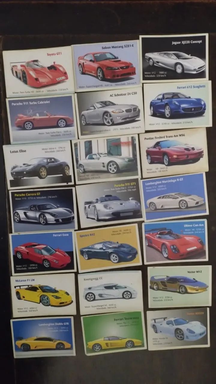 Lote- Cards antigos  - Foto 3