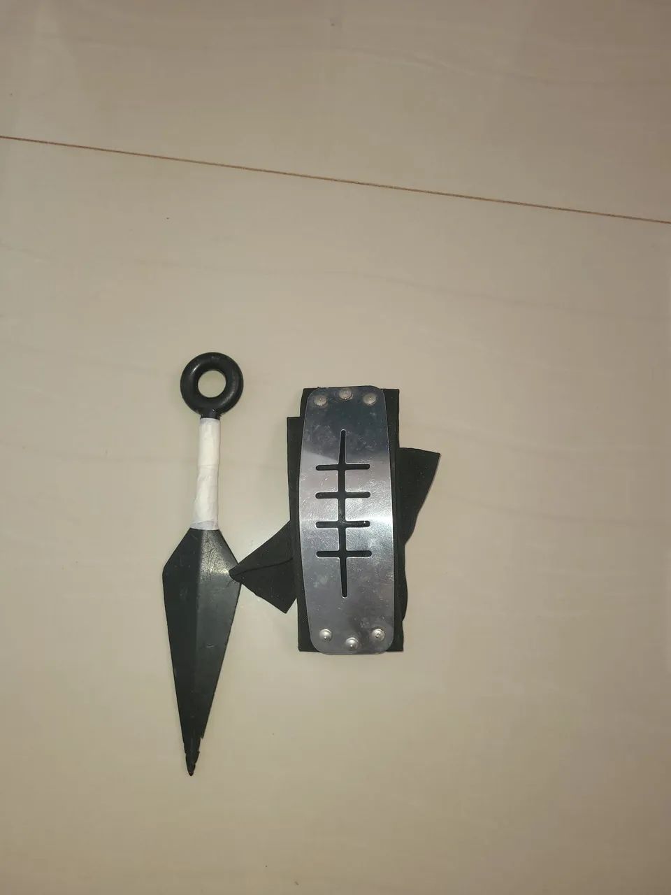 Bandana de Naruto e Equipamento de Brinquedo