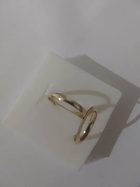 Par de Alianças de moeda antiga noivado ou casamento  - Foto 4