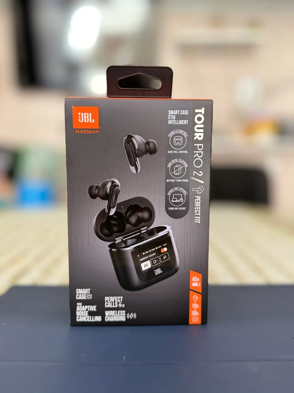 Fone De Ouvido Sem Fio Tour Pro 2 Preto Jbl
