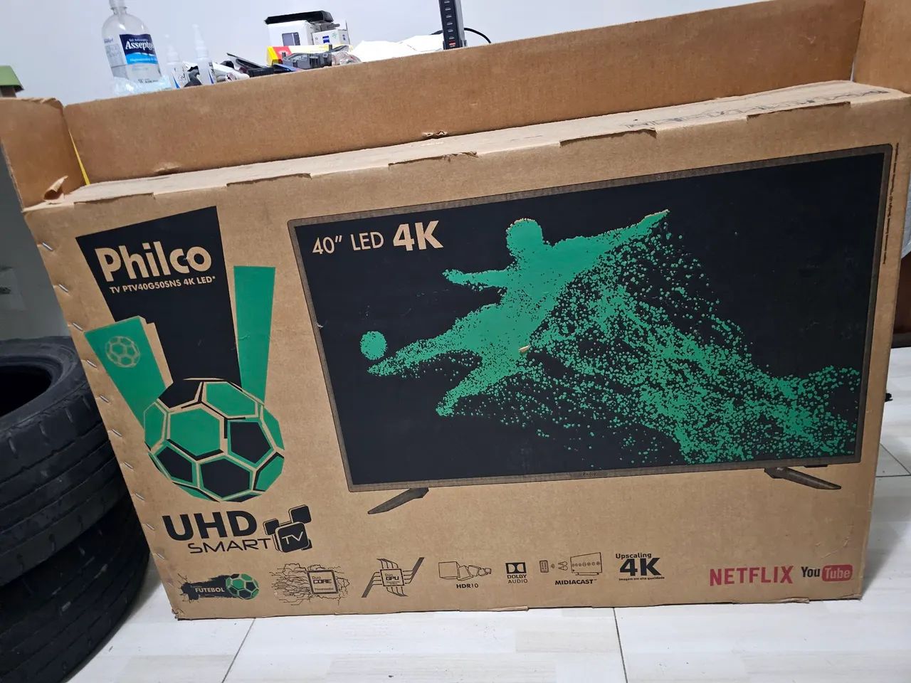 Tv 40 philco ptv 40G505NS 4k Led - Foto 4