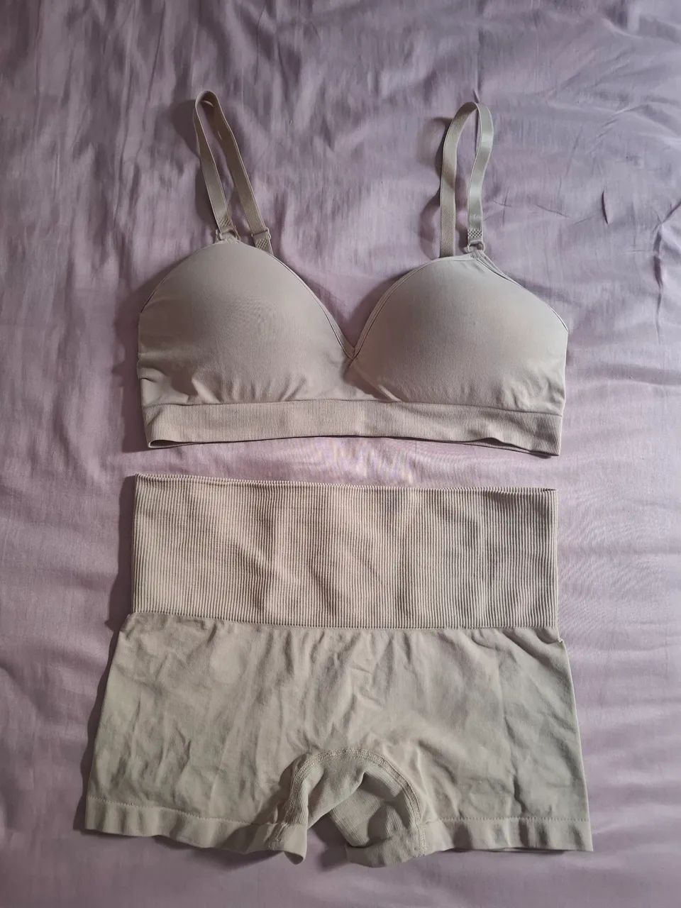 Conjunto sutiã e calcinha boxe Trifill