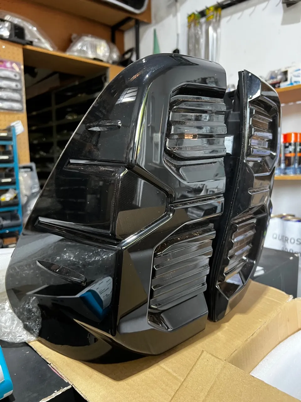 Lanterna Hilux fumê Led sequencial
