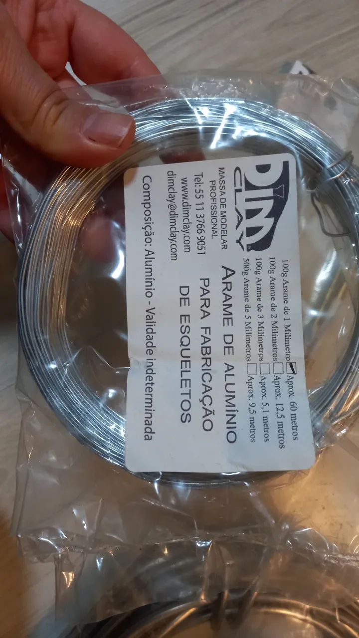 Arame de Alumínio para Esqueletos - Foto 4