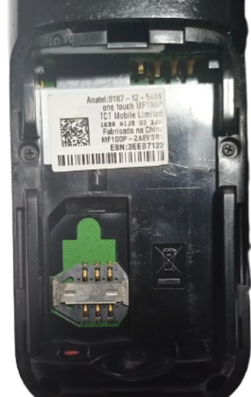 Telefone Sem Fio Alcatel MF100P Preto Visor Luminoso Identificação Chamadas - Foto 4