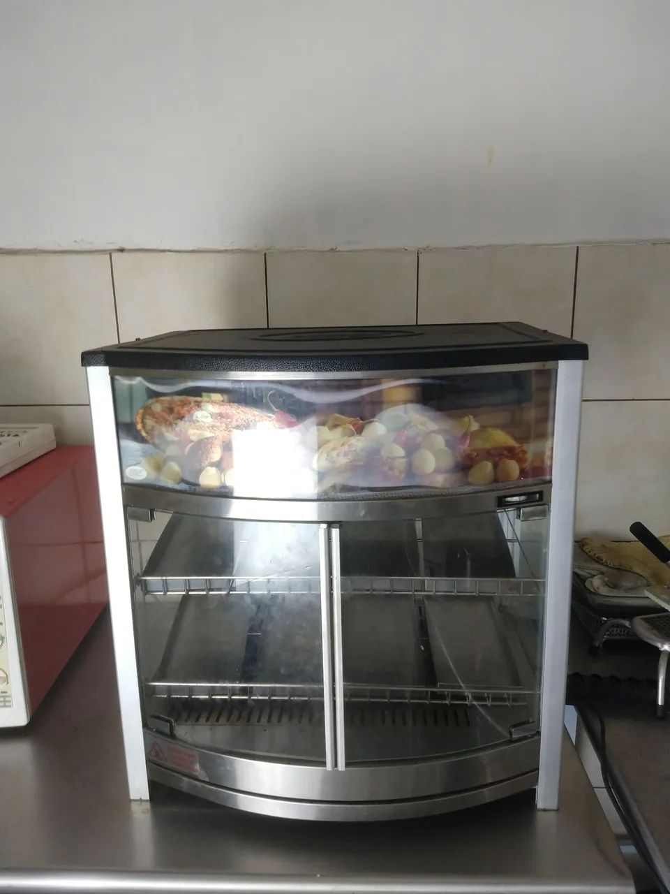 Estufa para salgados 8 bandejas 220v porta frontal  - Foto 2