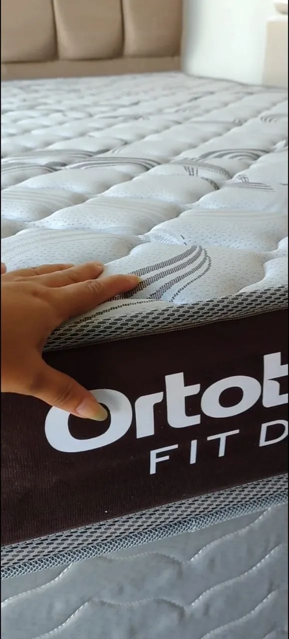 COLCHÃO D33 CASAL ORTOBOM PREMIUM DUPLA FACE - Foto 4