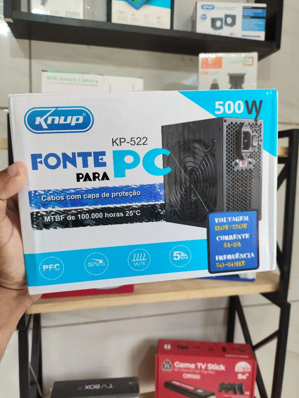 Fonte PC Knup 500W KP-522
