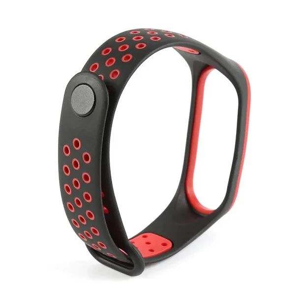 Pulseira colorida de silicone para Xiaomi Mi Band 3 e Mi Band 4  - Foto 4