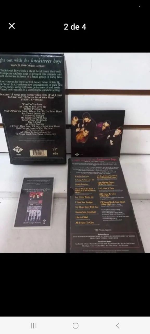Fita vhs Backstreet Boys - Foto 4