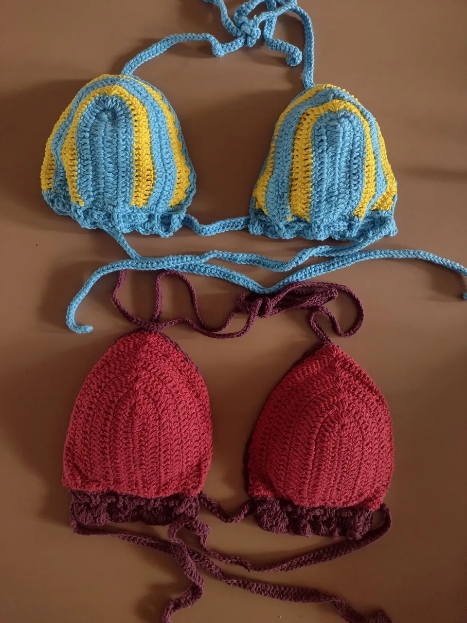 Peças em crochê