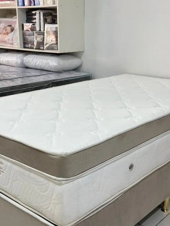 Colchão Premium Solteirão Flor De Lótus - Foto 2