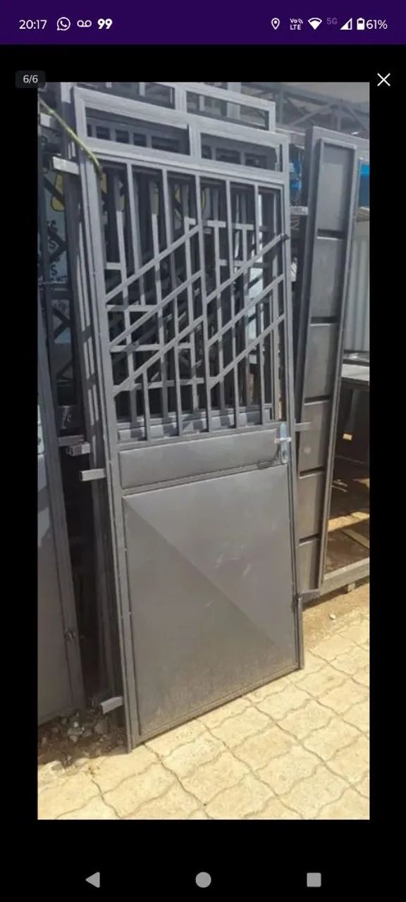 Promoção serralheira batista porta padrão e janela padrão watts * - Foto 4