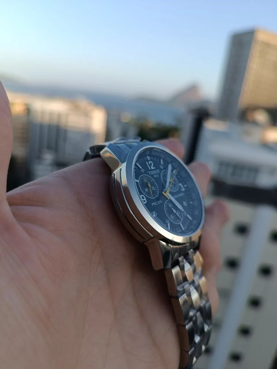 Relógio TISSOT PRC 200 - FUNDO PRETO - TODO FUNCIONAL  - Foto 2