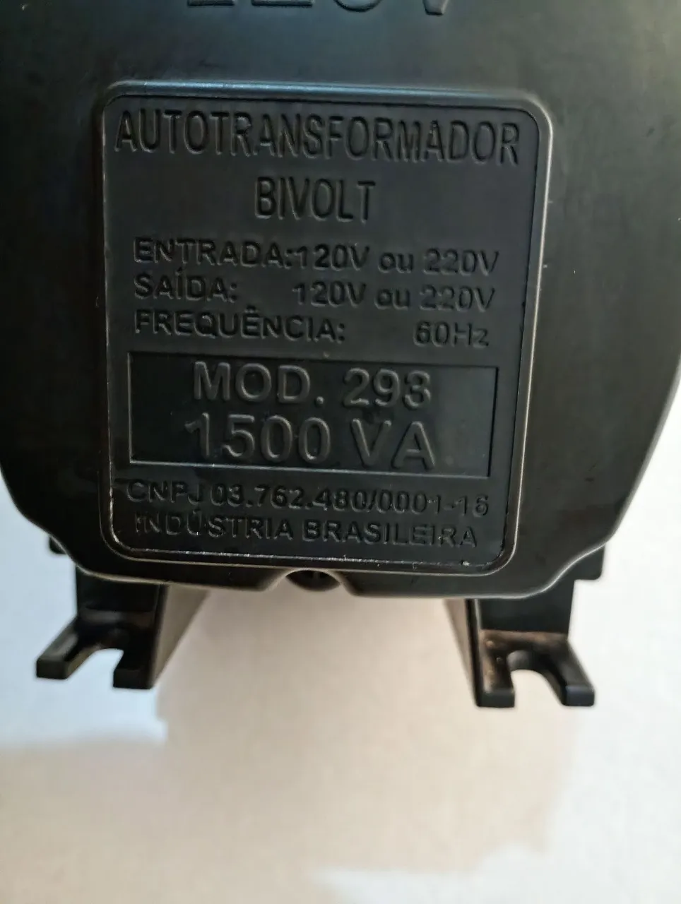 Autotransformador Bivolt 1500VA