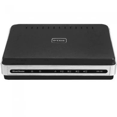 Roteador D-Link DIR-100 com 5 Portas 10/100Mbps