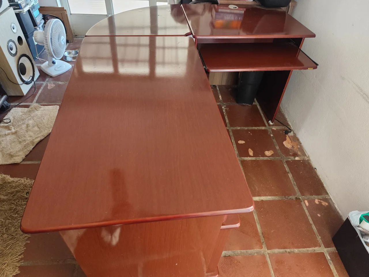 Mesa de Escritório em L - Artesano - Foto 6