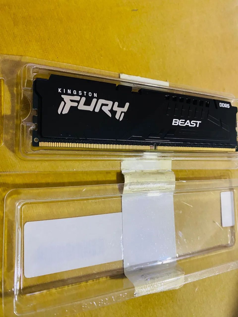 Kingston FURY Beast DDR5 Memory, 8GB (1x8GB), 4800MHz, Black64317903806210120