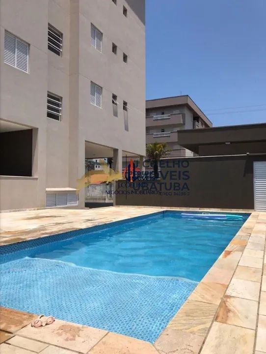 Apartamento com varanda gourmet e piscina para venda no bairro Itaguá em Ubatuba, SP.