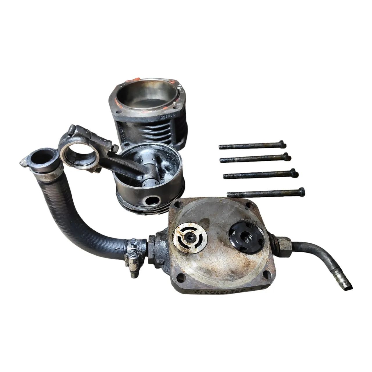 Compressor De Ar Motor M. Benz Om352 Om364  E1229 - Foto 2