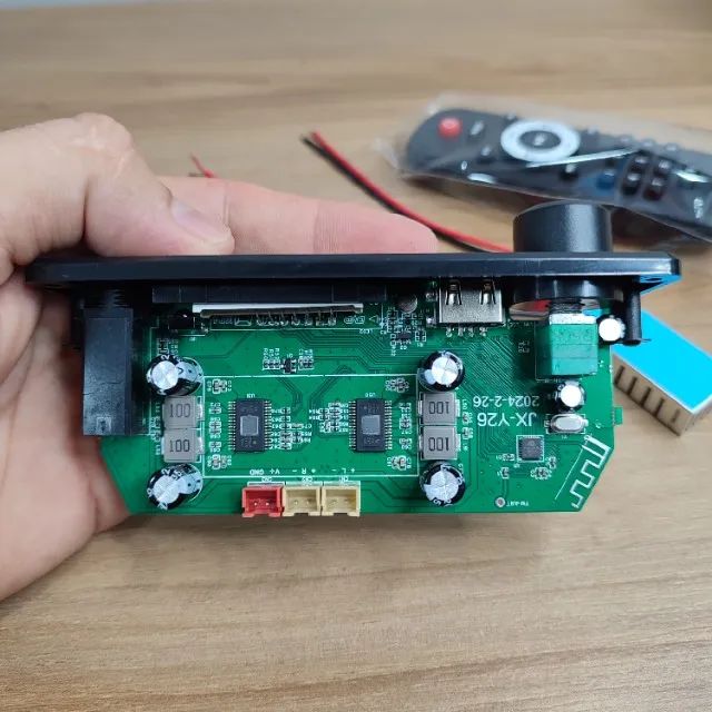 Placa MP3 Amplificada Bluetooth 200w Karaokê - Foto 4