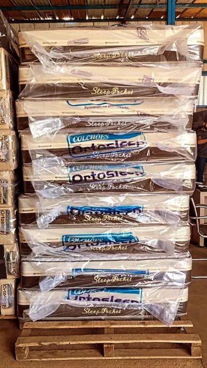 Cama Box e Colchão Molas Ensacadas Casal - Entrega Grátis - Foto 6