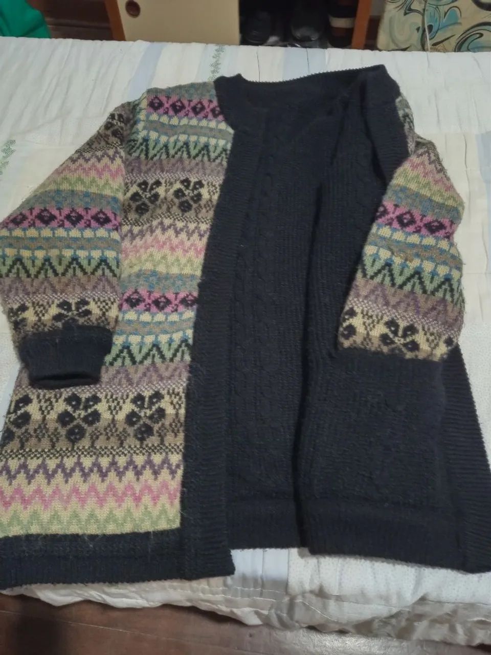 Conjunto de inverno - Blusa e Calça casaco tam G - Foto 4