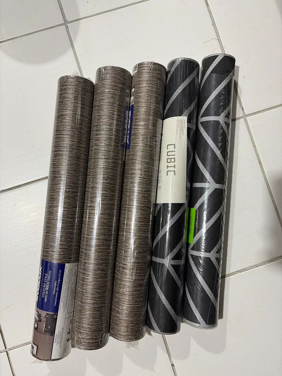 Papel Parede Vinílico 10m rolo 