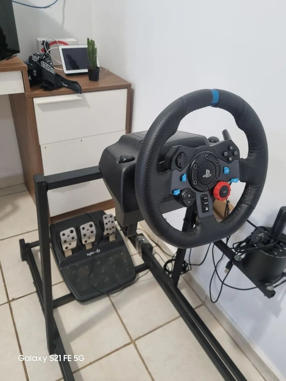 Volante Logitech G29 para PS4 e PC - Foto 3