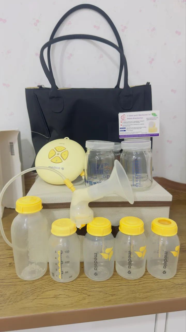 Bomba de leite elétrica MEDELA  - Foto 3