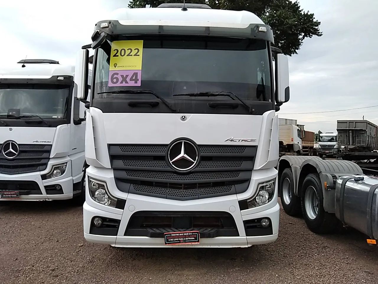 Mercedes-Benz Actros Actros 2651 MP5 LS 6x4 2p (diesel)(E5) 2022/2022 Vamos Seminovos Rege - Foto 2