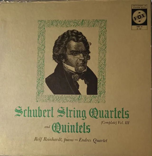 Discos Vinil Musica Classica Schubert String Quartels and Quintels vol III