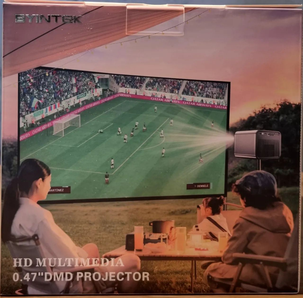 Projetor BYINTEK R80 laser 4k  - Foto 4