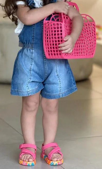 Mini Melissa com bolsa nova sem uso  - Foto 3