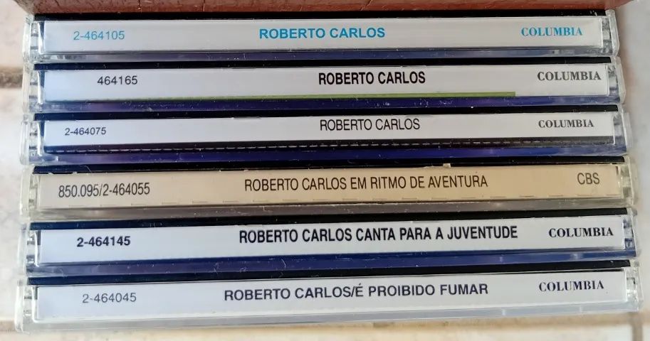 roberto carlos 6 cds originais - Foto 4