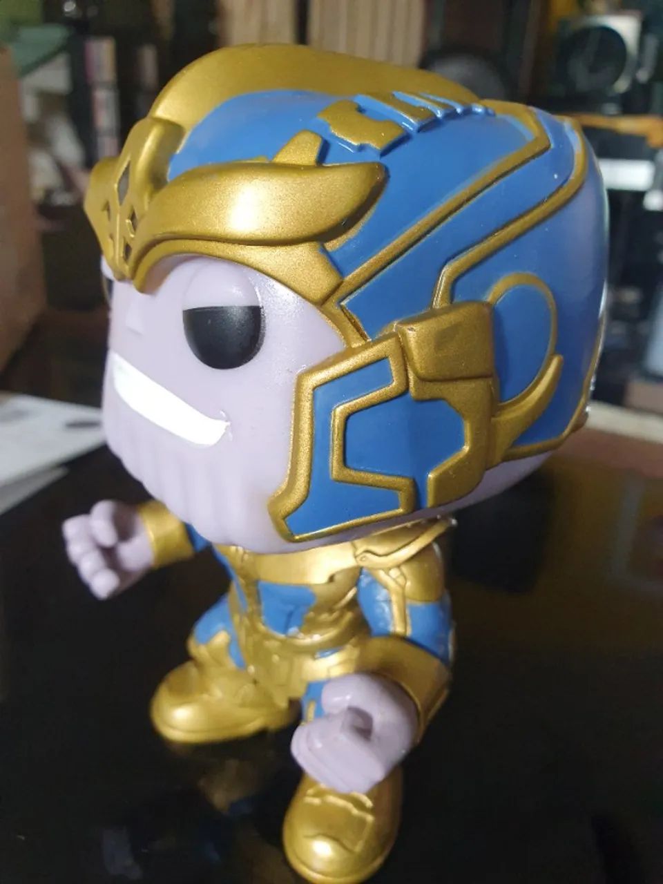 Funko pop Marvel Original Thanos N78 Guardiões Da Galáxia Exclusivo - Foto 3