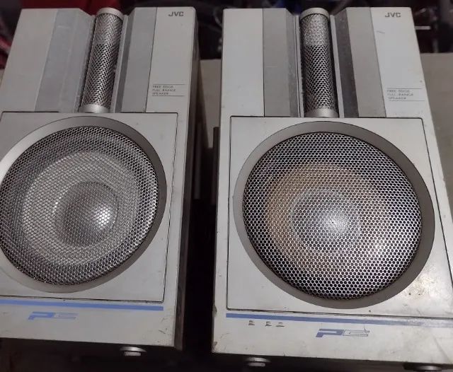 Par de caixas para o Micro System JVC PC-B5K - Made in Japan - 1981 - Foto 2