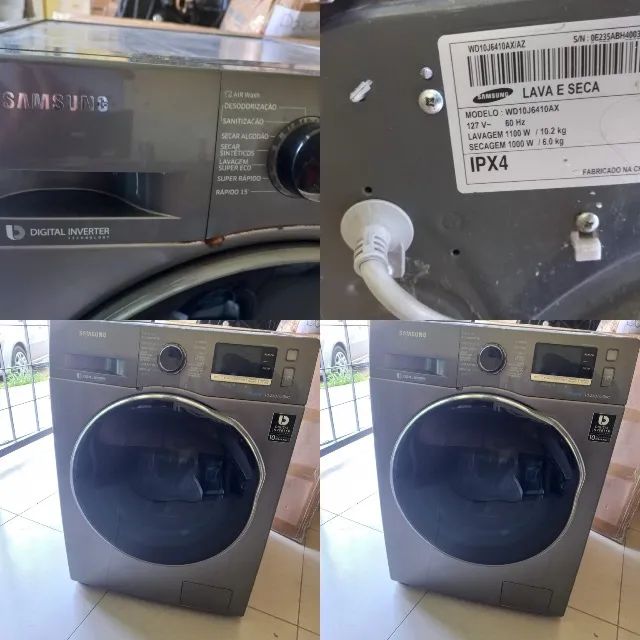 ? Lavadora Samsung EcoBubble 10,2Kg  - Usada, em ótimo estado! ? - Foto 5