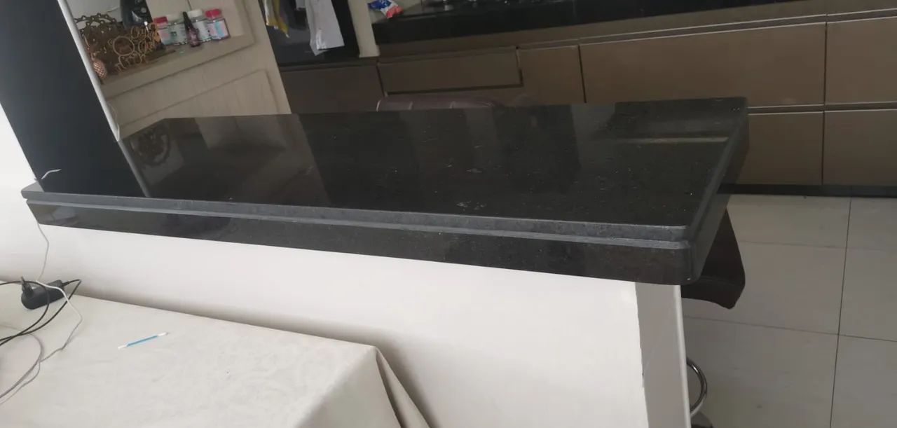 Bancada em granito preto - Foto 2