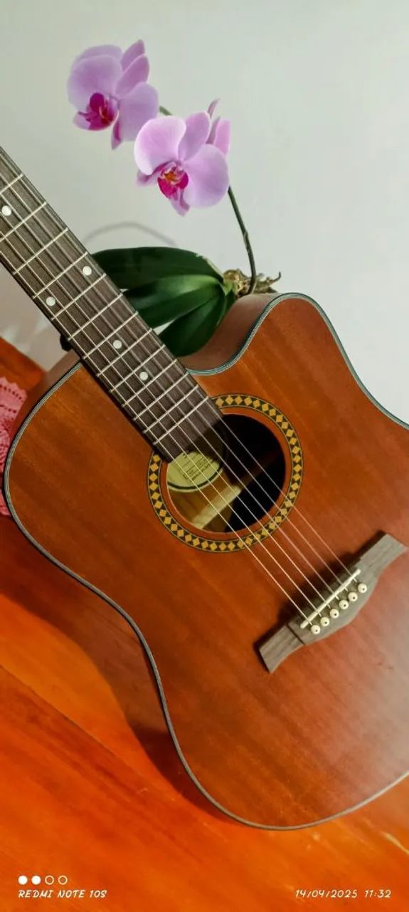 Violão Acústico com design elegante - Foto 2