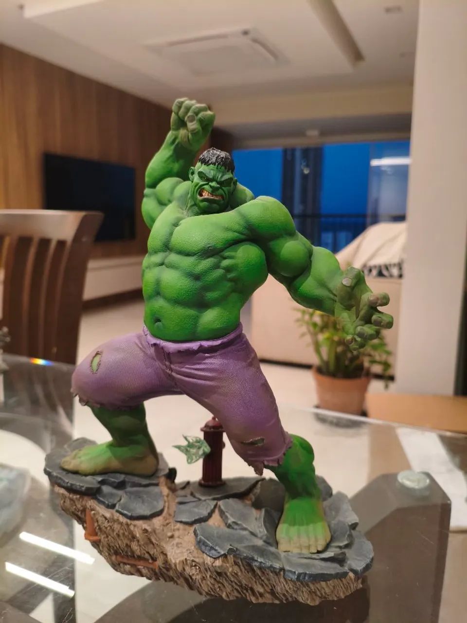 Hulk comics 1/10 Iron studios sem caixa65580490294787120