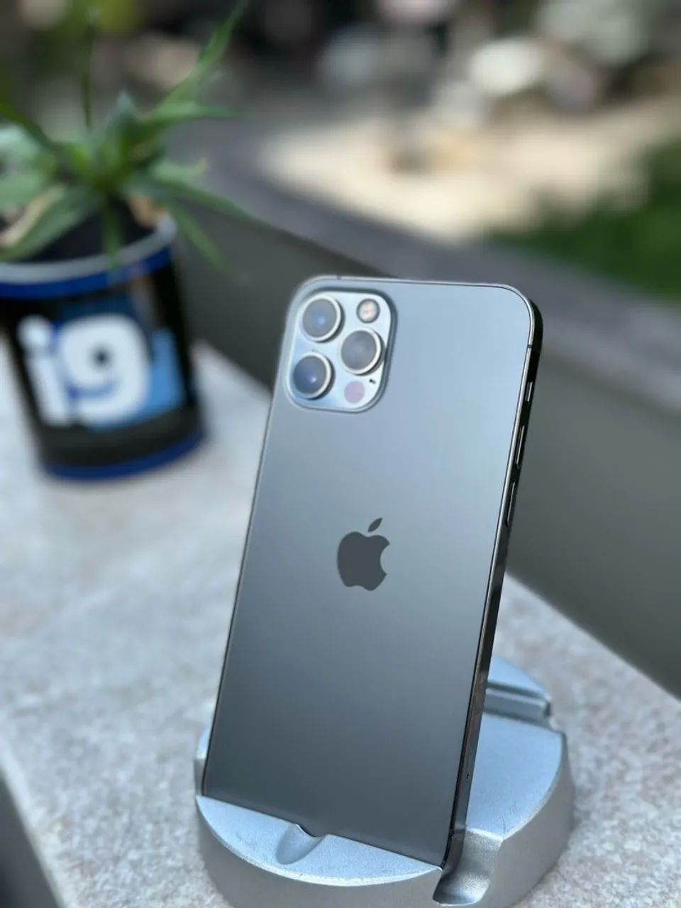 iPhone 12 Pro 128GB Cor Grafite seminovo com garantia