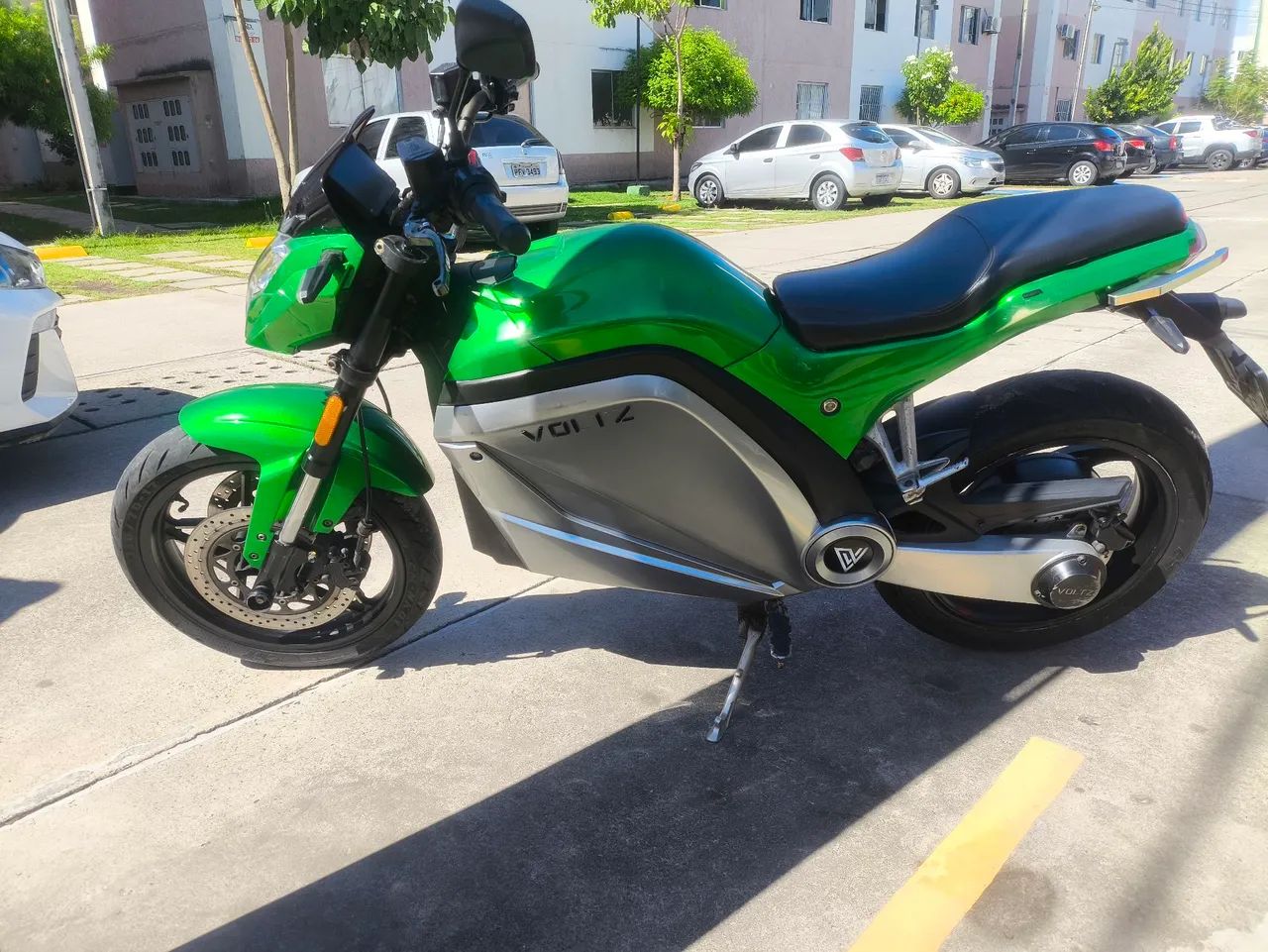 Moto Elétrica com duas baterias 