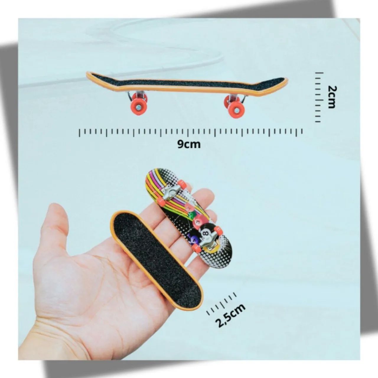 Mini Skate Tech Deck - Brinquedo  - Foto 2