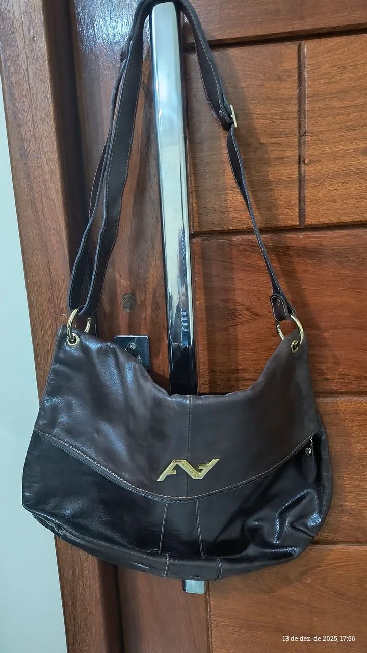 Bolsa de couro carteiro