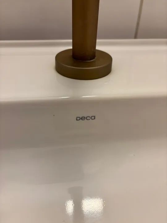 Cuba Slim Apoio Deca Quadrada Com Mesa 40cm Branco L.11040.M.17 - Foto 4