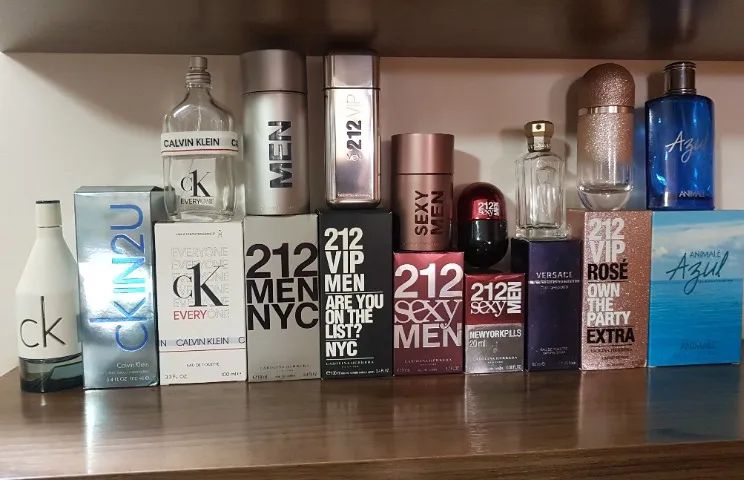 Vidros de Perfumes Originais Vazios