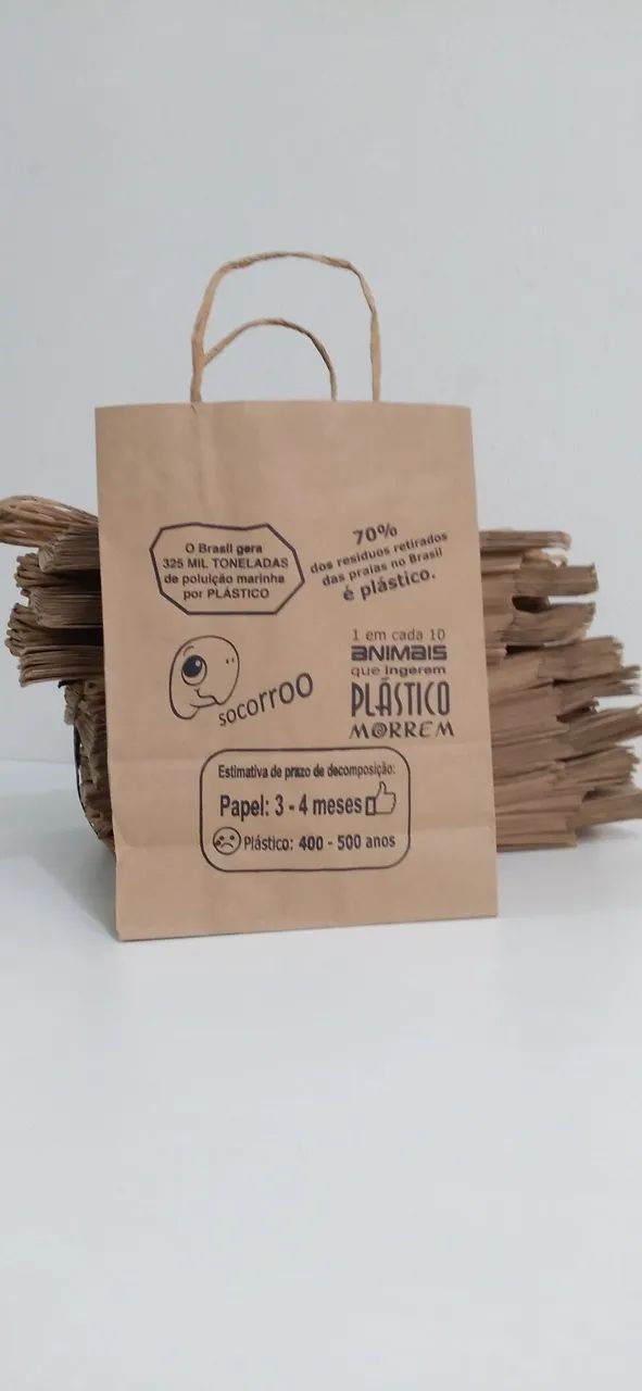 Sacola de Papel Personalizada - Foto 3