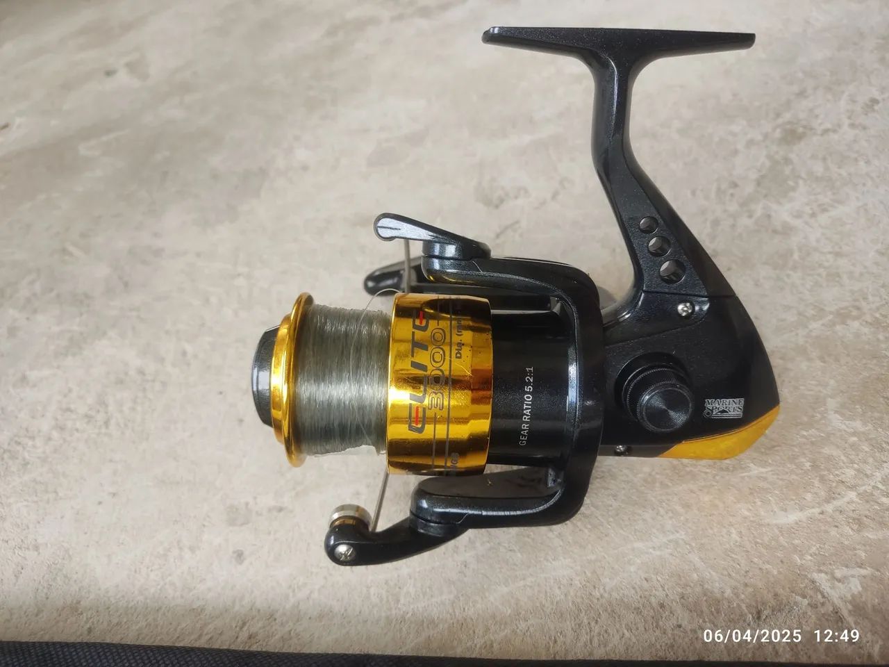 Vara de pesca e molinete ultraligt novo - Foto 5